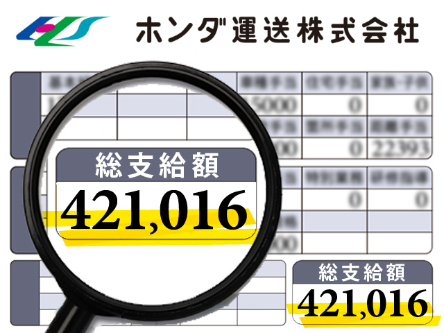 給与明細イメージ