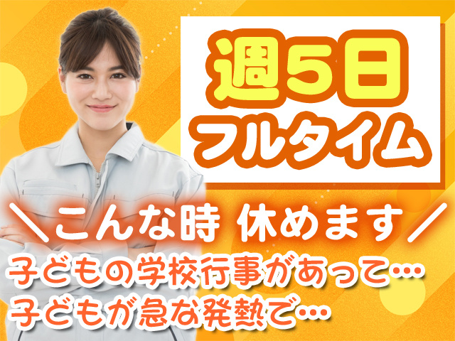 週5日フルタイム