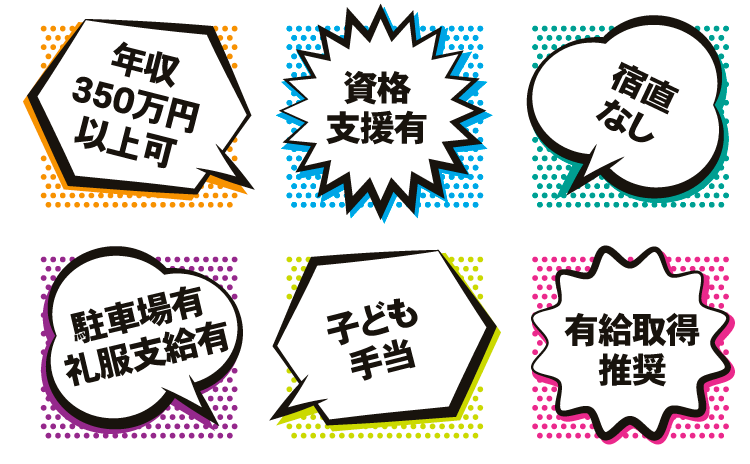 福利厚生（文字）