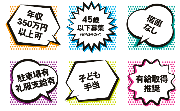 募集条件テキスト画像