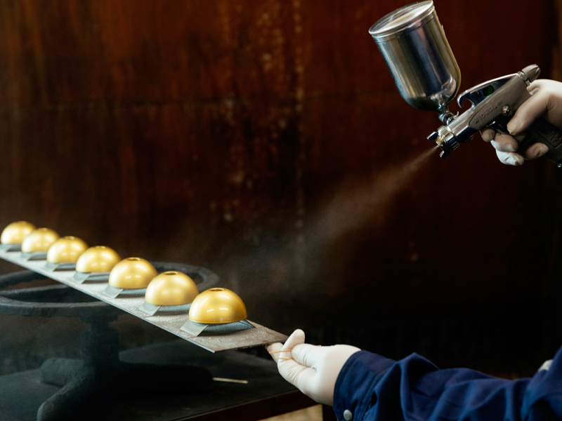 塗装作業の写真