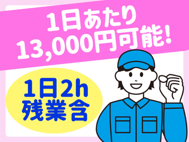 1日あたり13,000円
