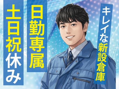 フォークリフト作業／オープンした新倉庫でのお仕事／資格・経験を活かせる