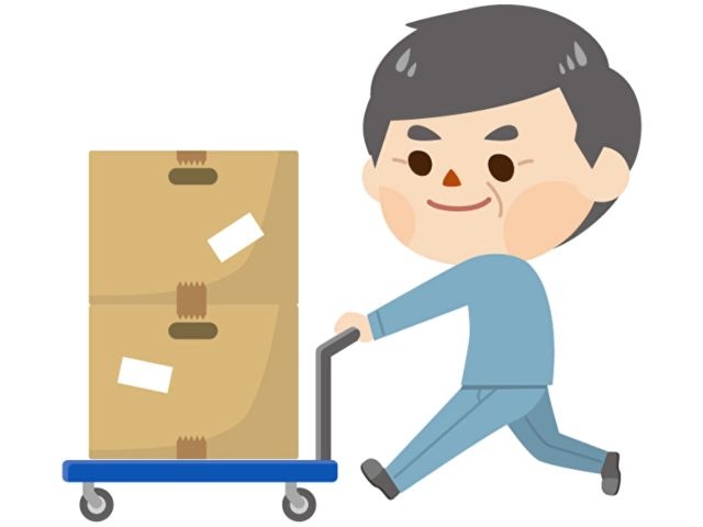 倉庫内夜間
