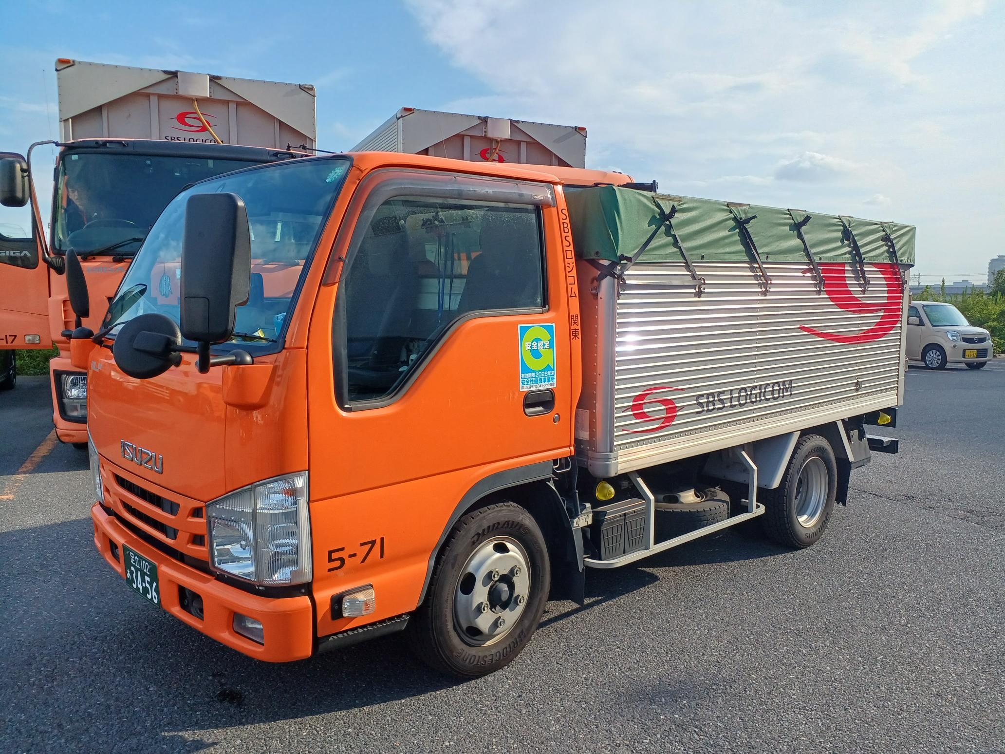 新砂支店小型車両