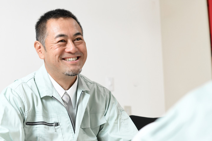 作業服　男性写真