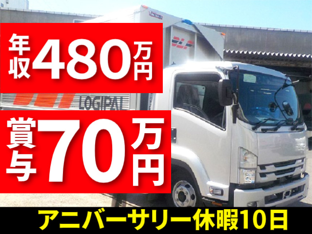 年収480万円。賞与70万円。アニバーサリー休暇10日