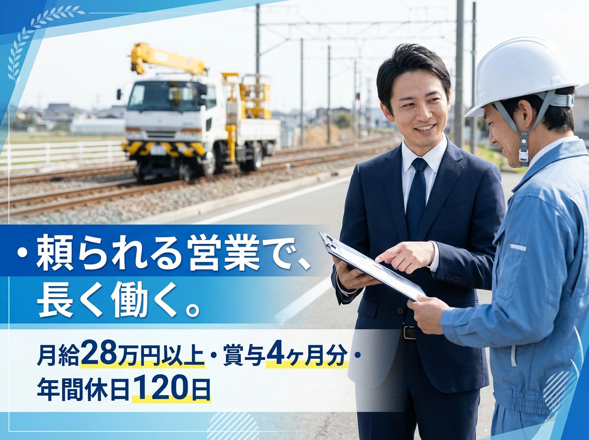 頼られる営業で、長く働く。
