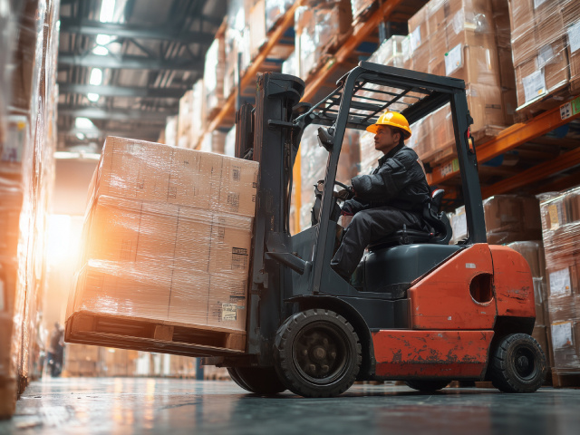 フォークリフト　男性