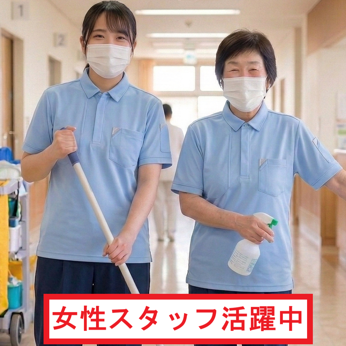 女性スタッフ活躍中