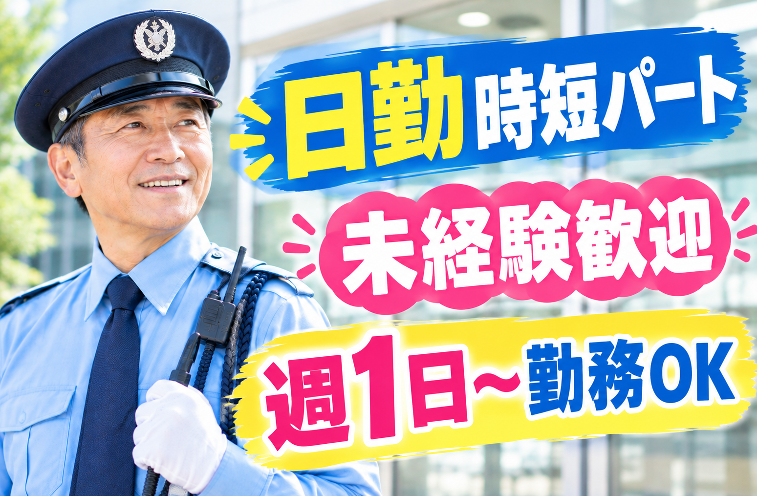 週1日～OK