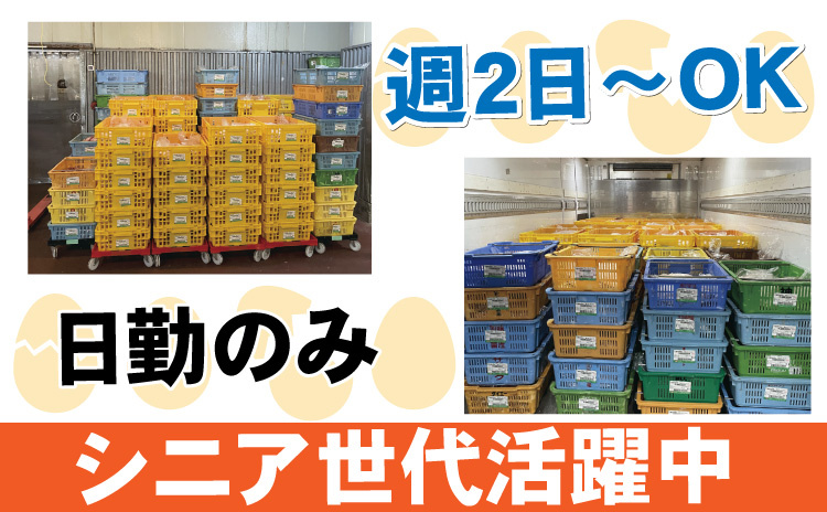 週2日～OK/日勤のみ/シニア世代活躍中