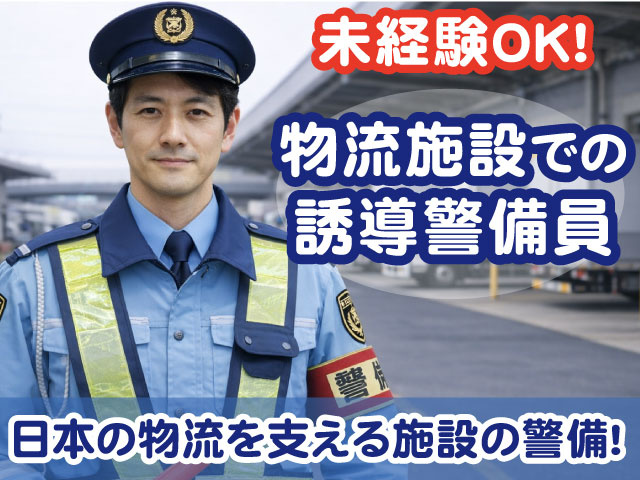 物流施設での警備