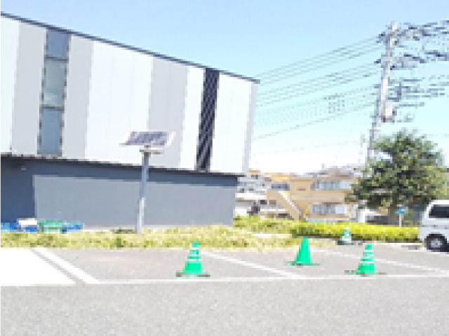 埼玉大学構内の除草場所の写真