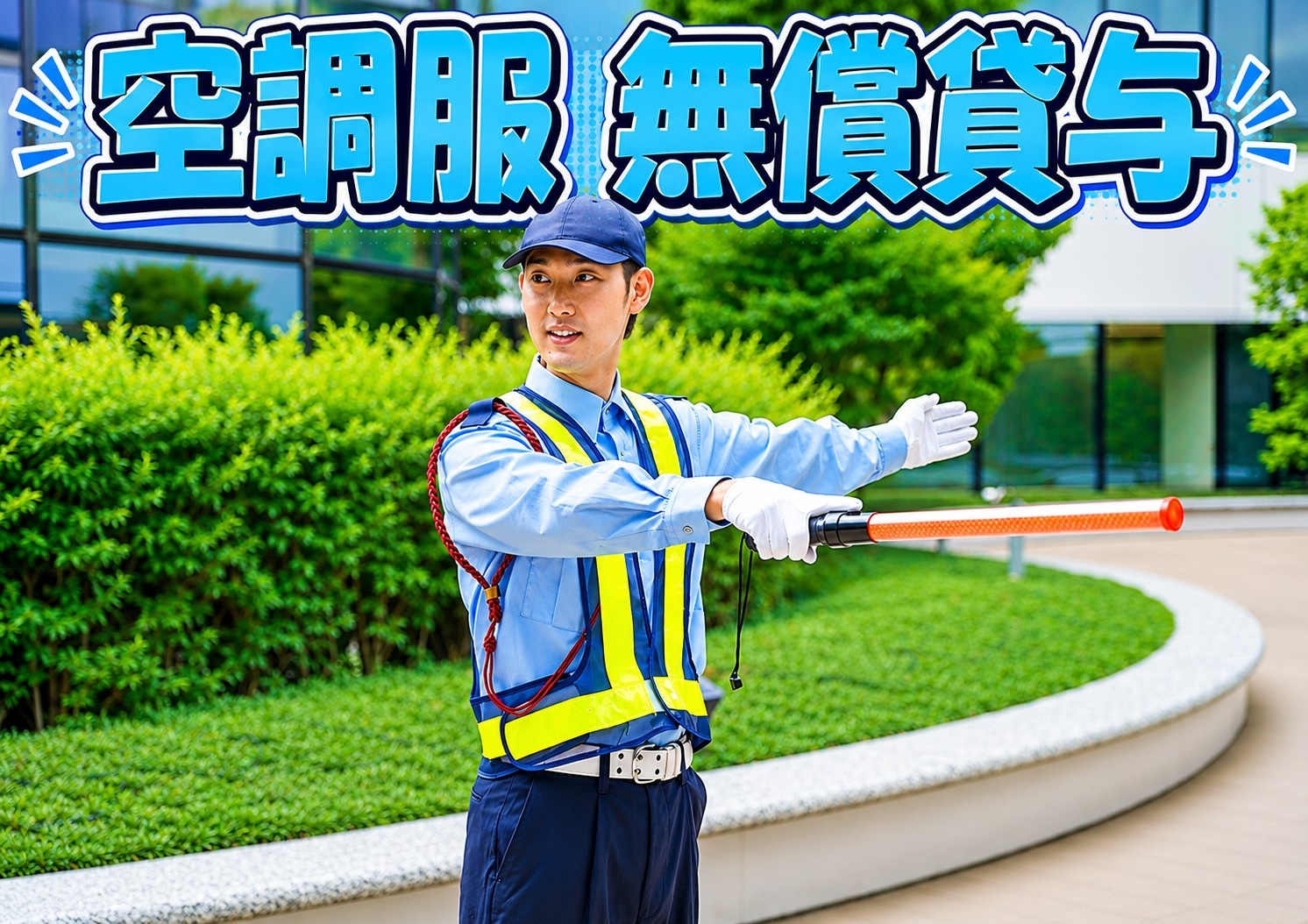 空調服　無償貸与