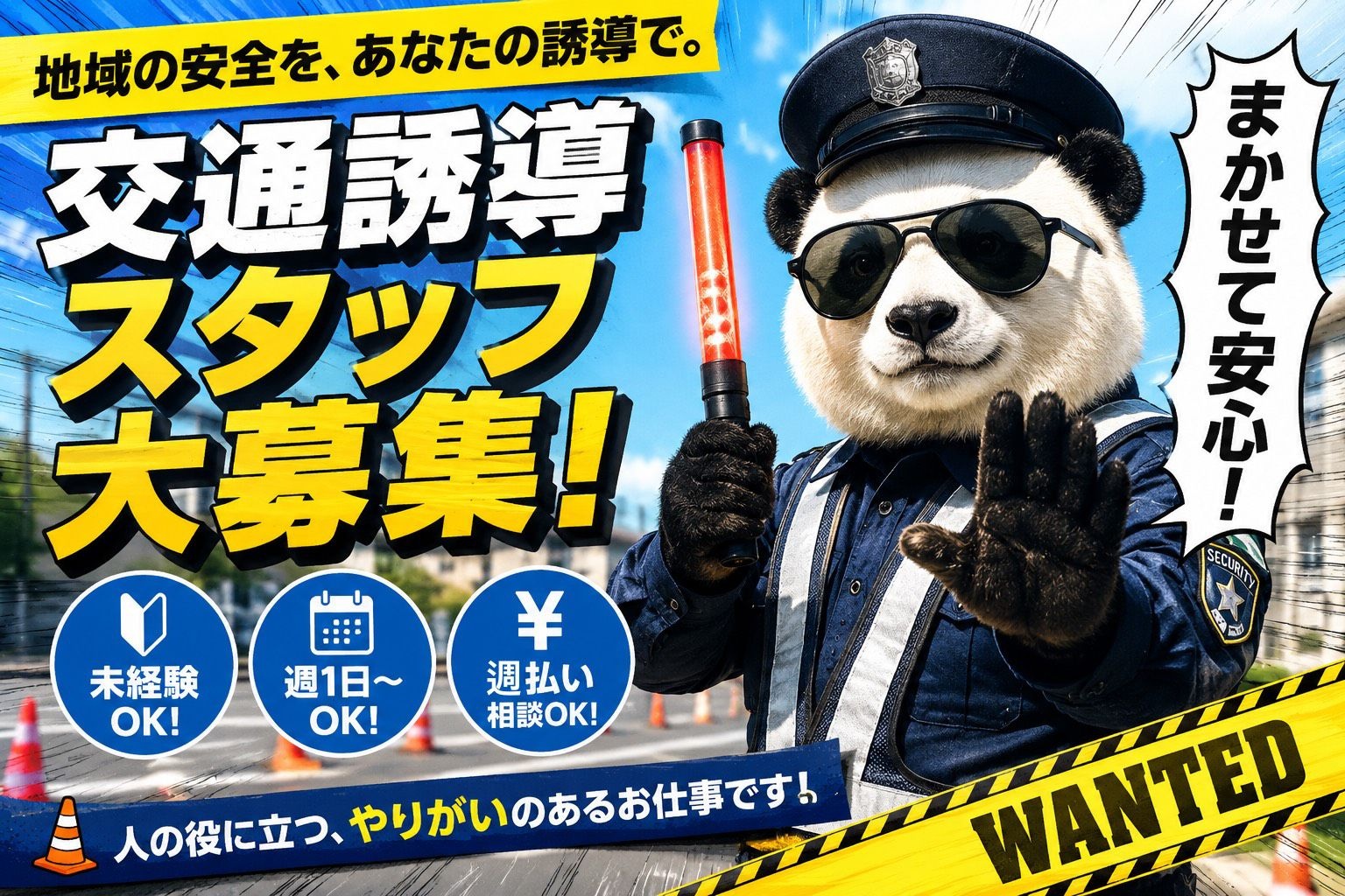 交通誘導大募集