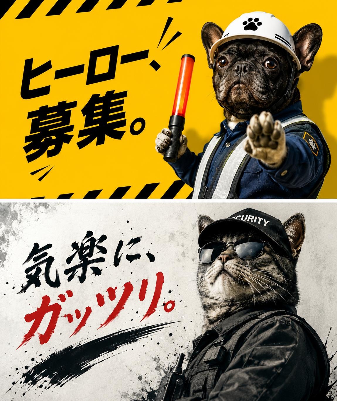 ヒーロー募集。
