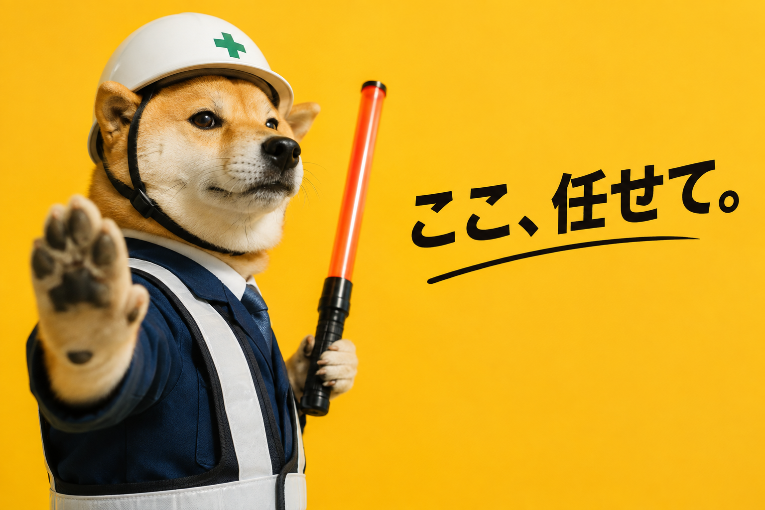 ここ任せて