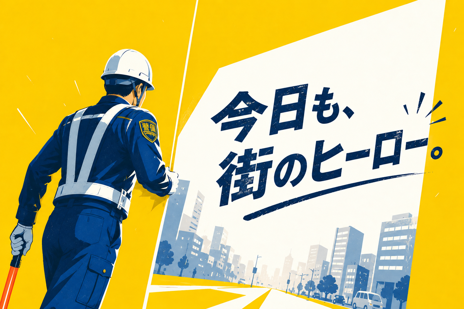 今日も街のヒーロー