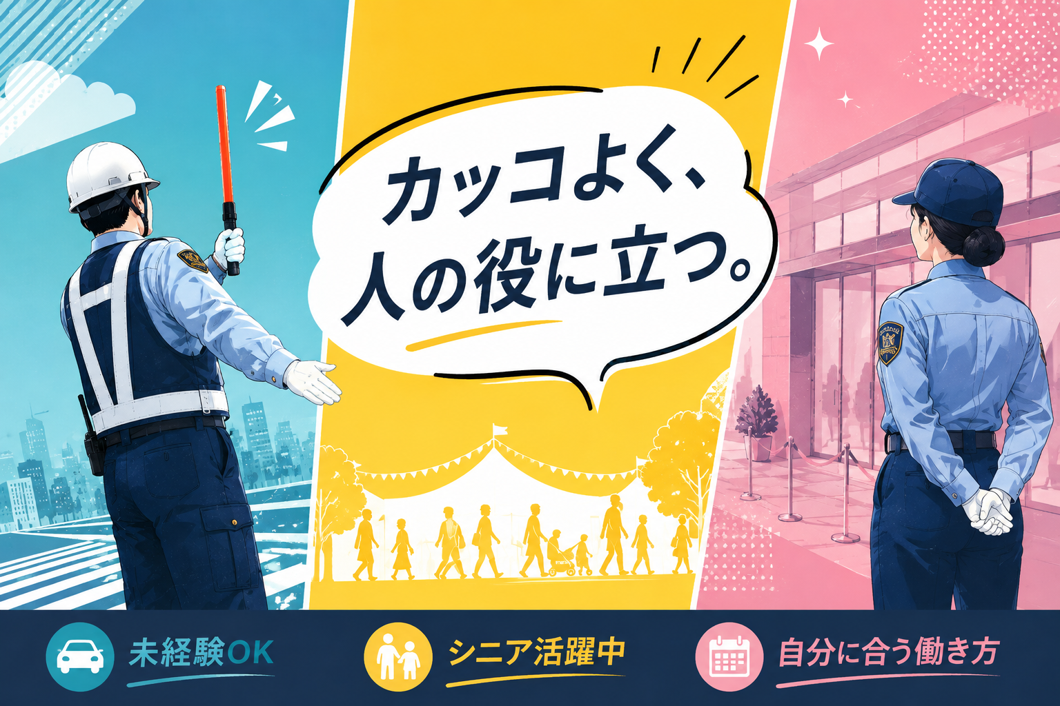 かっこよく人の役に立つ