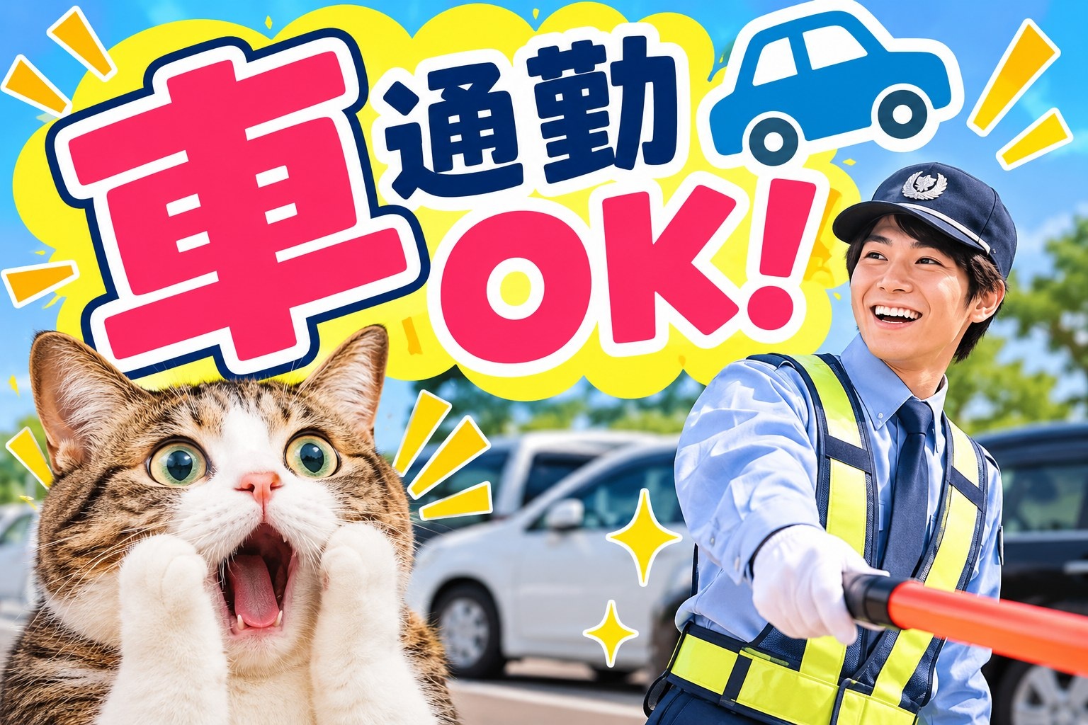 車通勤OK