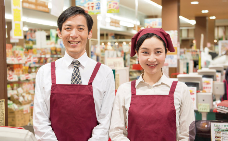 スーパー店員