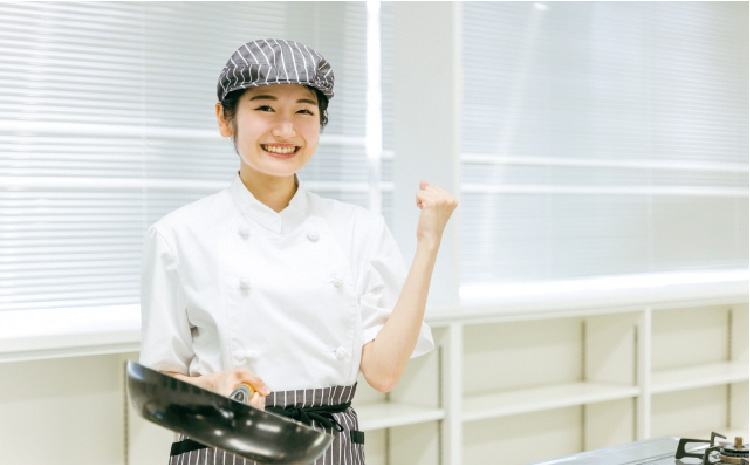 ホテルのレストランでの調理