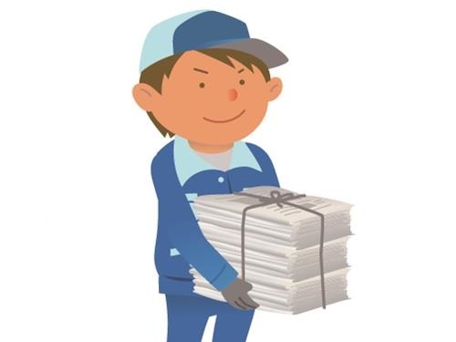 印刷物の持ち運び・検品作業