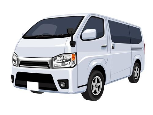 ハイエースでの納品ドライバー