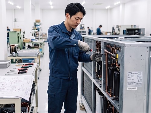 機械の組立