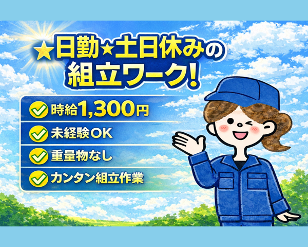日勤＋土日休み＋組立