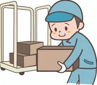 仕分け作業