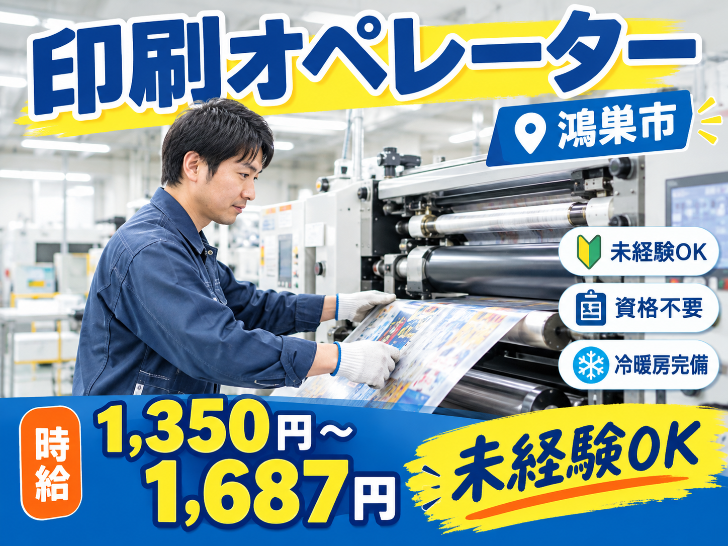 印刷機オペレーター