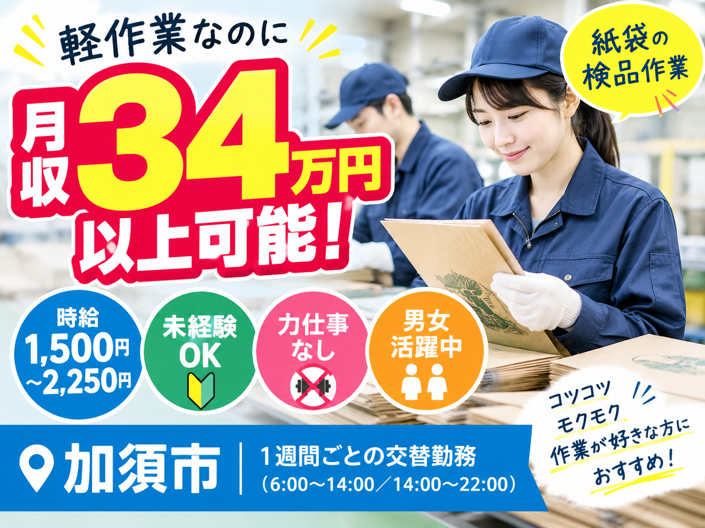 紙袋検品
