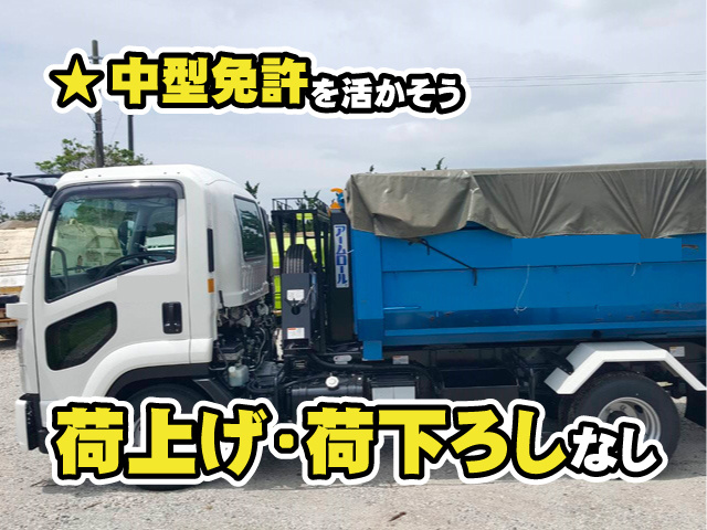 中型ダンプトラック