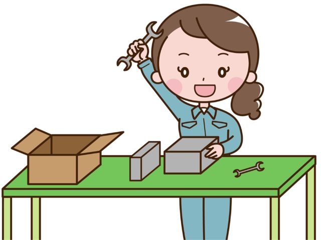 組立　女性