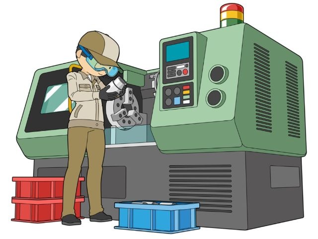 機械オペレーター　男性