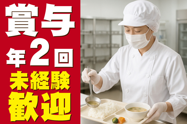 賞与年2回／未経験歓迎